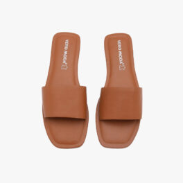 Solid Brown Sandals